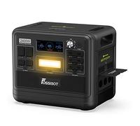 FOSSiBOT F2400 Generatore Elettrico Portatile, Batteria di Backup LiFePO4 da 2048Wh con 3 Uscite CA da 2400W (4800W di Picco), Generatore Solare per Camper, Casa, Viaggi, Giardino