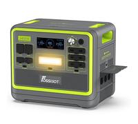 FOSSiBOT F2400 Powerstation 2048 Wh Lifepo4, UPS Inverter Generatore solare portatile 2400 W (4800 W Peak) 230 V 3 AC uscite, ricarica super veloce per unità di emergenza domestica campeggio