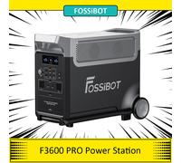 FOSSiBOT F3600 Pro centrale elettrica portatile, batteria LiFePO4 3840Wh, espansione Max 11520Wh, uscita AC alta 3600W, 2000W Max Solar