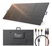 FOSSiBOT Pannello solare pieghevole da 420 W, pannello solare per F2400 F3600 portatile, modulo fotovoltaico, impianto solare per esterni, giardino, balcone, roulotte, campeggio