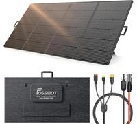 FOSSiBOT Pannello solare pieghevole da 420 W, pannello solare per F2400 F3600 portatile, modulo fotovoltaico, impianto solare per esterni, giardino, balcone, roulotte, campeggio