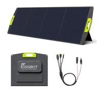 FOSSIBOT Pannello solare portatile da 200 W, kit di pannello solare pieghevole, 23,4%, modulo di efficienza IP67, impermeabile, per campeggio, F1200 F2400 F3600, generatore solare portatile, portatile