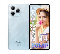 FOSSiBOT S2 Smartphone 2025, Display FHD+ da 6,72'', 20GB+256GB/1TB, 3 Card Slots, 50 MP+16 MP, 4G con NFC/GPS/Face ID, 5000mAh Cellulari, Android 14, 2.0Ghz Octa-core Telefono Cellulare.