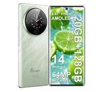 FOSSiBOT S3 Pro cellulare 2025 smartphone Android con display AMOLED da 6,67“+1,09” supplementare, 20GB di RAM (6+14),128GB/1TB di storage,fotocamera AI da 64MP,batteria da 5000mAh,NFC,Face ID,