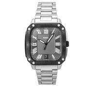Fossil Analog Crosby Stainless Steel Grey Dial Quartz FS6122 Men's Watch