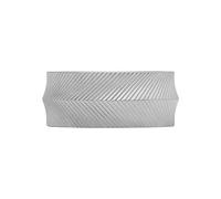 Fossil Anello da uomo, Harlow Linear Texture in acciaio inossidabile, JF04568040, Argento (Silver), 10