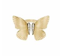 Fossil Anelli aperti da donna in acciaio inossidabile, Oro tenue, 8