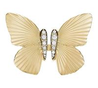 Fossil Anelli aperti da donna in acciaio inossidabile, Oro tenue, 9