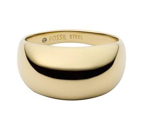 Fossil Anello Ellis Placcato Oro Donna Jf04746710 57 Mm - Anello