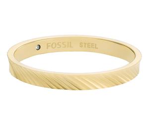 Fossil Anello Harlow Moderno Placcato Oro Jf04756710 Circuito 59 mm - Anello
