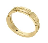 Fossil Anello Placcato Oro Heritage Jf04694710 54 Mm - Anello