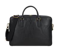 Fossil Asher Valigetta Vera Pelle 40 cm Vano porta PC nero
