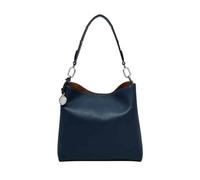 Fossil Borsa a secchiello da donna Jessie, Blu acciaio, Small