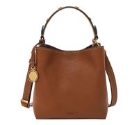Fossil Jessie Borsa in pelle o poliuretano per donna, Marrone chiaro, 18.42 cm L x 12.7 cm B x 17.78 cm H