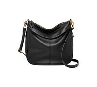 Fossil Borsa da Donna Jolie, Hobo in Pelle/Poliuretano Nero 30,48 cm L x 12,7 cm L x 33,02 cm H ZB1434001