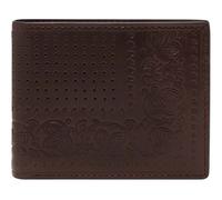 FOSSIL borsa Derrick Coin Pocket Bifold Wallet Brown