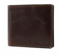 Fossil Portafoglio Derrick RFID in pelle 11 cm dark brown (ML3771201)
