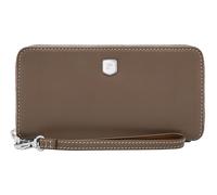 Fossil Lennox Borsa in pelle o nylon per donna, Marrone moka, 19.68 cm L x 1.91 cm W x 10.16 cm H