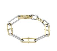 Fossil Bracciale Donna, Bracciale Heritage D-Link a catena in acciaio inossidabile