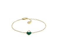 Fossil Bracciale da donna in acciaio inox color oro, JF04858710, Eine Grösse, Acciaio inossidabile, Nessuna pietra preziosa