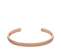 Fossil Bracciale bangle da donna in acciaio inossidabile con bracciale aperto