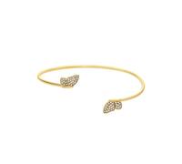 Fossil Bracciale bangle da donna in acciaio inossidabile con bracciale aperto