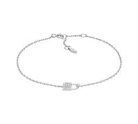 Fossil Orecchini da donna in acciaio inossidabile o semipreziosi con chiusura a scatto, Grigio Ardesia Metallizzato