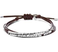 Fossil Bracciale Da Donna, Bracciale Regolabile Da 63 mm In Metallo Marrone, JA6379040