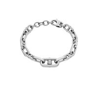 Fossil Knox JF04883040 - Bracciale da uomo in acciaio INOX, colore: Argento, Eine Grösse, Acciaio inossidabile, Nessuna pietra preziosa