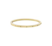 Fossil Bracciale da donna in acciaio inossidabile con chiusura a pulsante