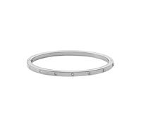 Fossil Bracciale da donna Sadie Shine Bright, Length: 175mm, Width: 4mm, Height: 4mm, Acciaio inossidabile, Senza Gemstone, Tono Argento