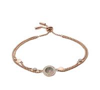 Fossil Bracciale Da Donna Misty Autumn, Lunghezza Massima Interna: 216 mm Bracciale In Acciaio Inossidabile Oro Rosa, JF02951791