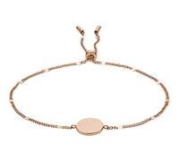 Fossil Bracciale Da Donna Stretto, Lunghezza Interna Minima: 165 mm Bracciale In Oro Rosa Non Applicabile, JF02898791