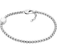 Fossil Bracciale da uomo Heritage, Acciaio inossidabile tonalità argento, L: 215 mm X L: 7.8 mm X A: 8.9 mm, JF04346040