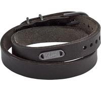 Fossil Bracciale Da Uomo Heritage, Lunghezza: 240 mm Bracciale In Pelle Nera, JF04128793