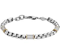 Fossil Bracciale moderno in acciaio All Stacked Up JF04138998