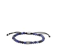 Fossil Bracciale Da Uomo, Lunghezza: 250 mm, Larghezza: 4 mm Bracciale In Acciaio Inossidabile Argento, JF04414040
