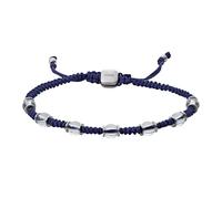 Fossil Bracciale Da Uomo Vintage Casual, Lunghezza: 250 mm Bracciale In Nylon Blu, JF04088040
