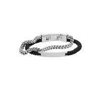 FOSSIL braccialetto Vintage Casual Double-Strand Bracelet Black