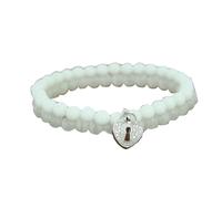 Fossil Bracciale Donna Argento Zirconia Stretch JF17963040