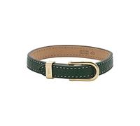 Fossil Bracciale donna in pelle con chiusura a fibbia, Verde