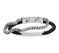 Fossil Bracciale Doppio Acciaio Jf03325040 - Bracciale