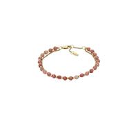 Fossil Bracciale Doppio Placcato Oro Con Perline Jf04682710 - Bracciale