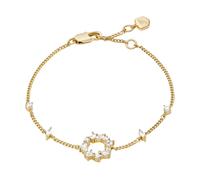 Fossil Ellis JA7296710 - Bracciale da donna in ottone dorato