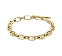 Fossil Bracciale da donna in acciaio inox con chiusura ad alamaro