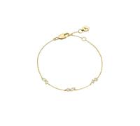 Fossil Bracciale Oro Cristalli Ja7288710 - Bracciale