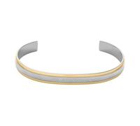 Fossil - Bracciale rigido con texture zigrinata a macchina - - Accessories - Uomo - Blu - ONE SIZE