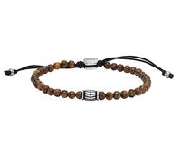 Fossil Bracciale Uomo Perline Occhio Tigre JF04413040 - Bracciale