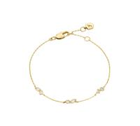 FOSSIL Braccialetto 'Ellis' oro / trasparente Donna FOSSIL One Size