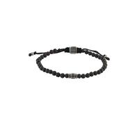 FOSSIL Braccialetto nero / argento Uomo FOSSIL One Size nero / argento